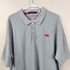 Canterbury Of New Zealand Mens Short Sleeve Cotton Polo Shirt XXL